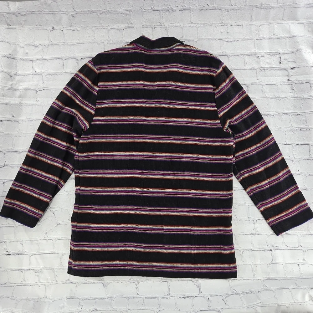 Kelly Stryker Western Colorful Striped Chic Blazer